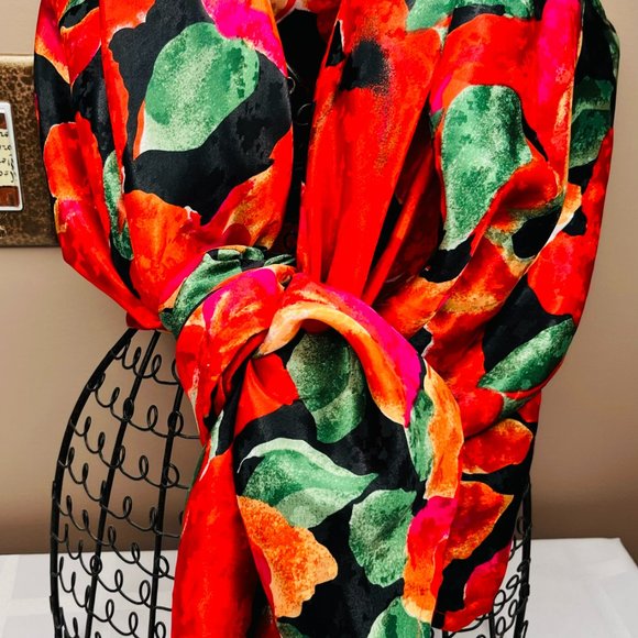 Artificial Silk Women Scarf - Picture 4 of 7